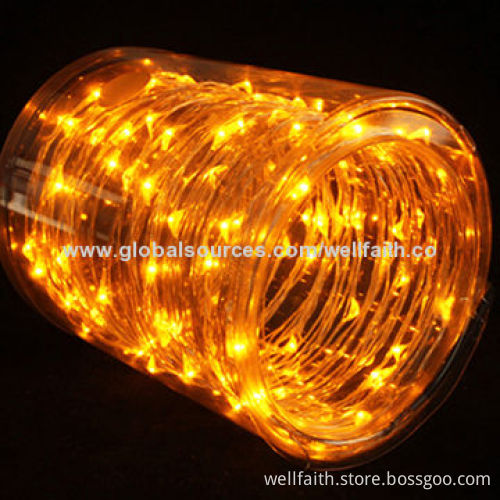 Outdoor LED Globe String Lights with Yellow Color and Have a Good Market